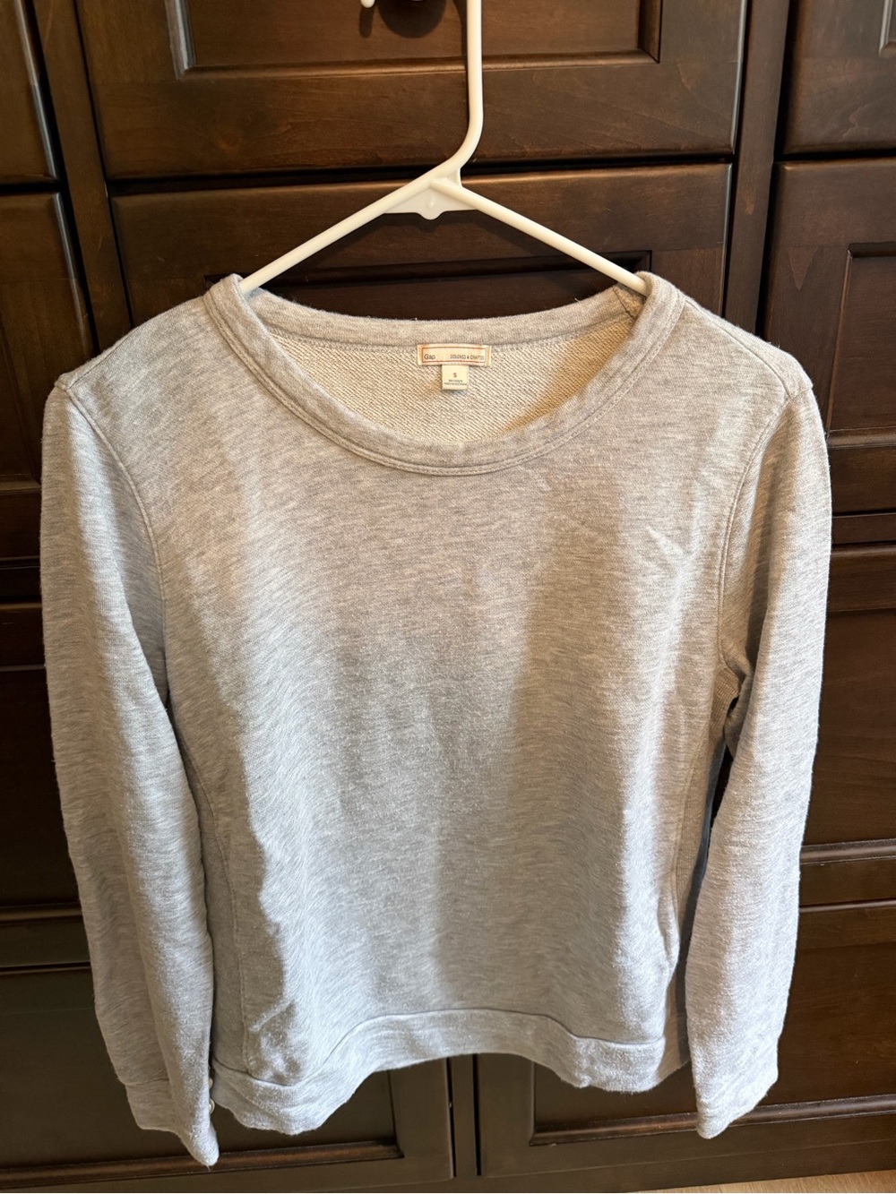 GAP Cozy Gray Women's Crewneck Sweater